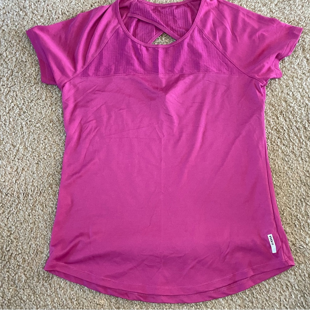 RBX T Shirt Round Neck Short Sleeve Purple